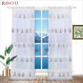 Hot sale classical european luxury embroidery sheer curtain